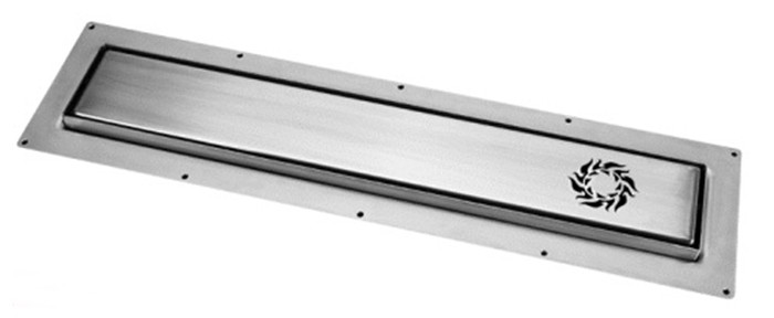 Злив у підлогу ПРЯМОКУТНИЙ TRIBAL 800 мм CD800-BTRI-NT+ сифон CD-HC26-65