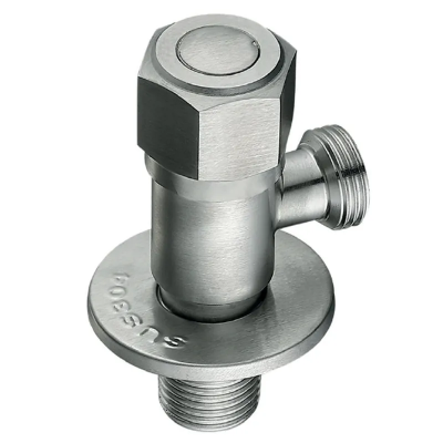 Кран для підключення сантехприладів Mixxus VAL-06-1/2x1/2 з нержавіючої сталі SUS304 (MI6809)