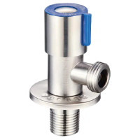 Кран для підключення сантехприладів MIXXUS VAL-01-1/2x1/2 з нерж. сталі SUS304 (Колір синій) (MI6532)