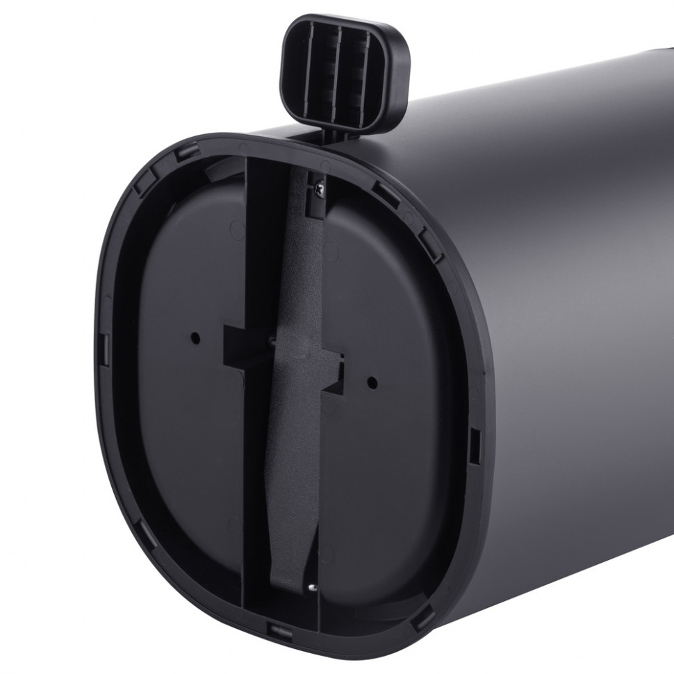 Відро для сміття з плавним закриттям овальне MIXXUS PREMIUM OLIVARY-TC0105 GRAPHITE 5 л (колір графіт) (MI7063)