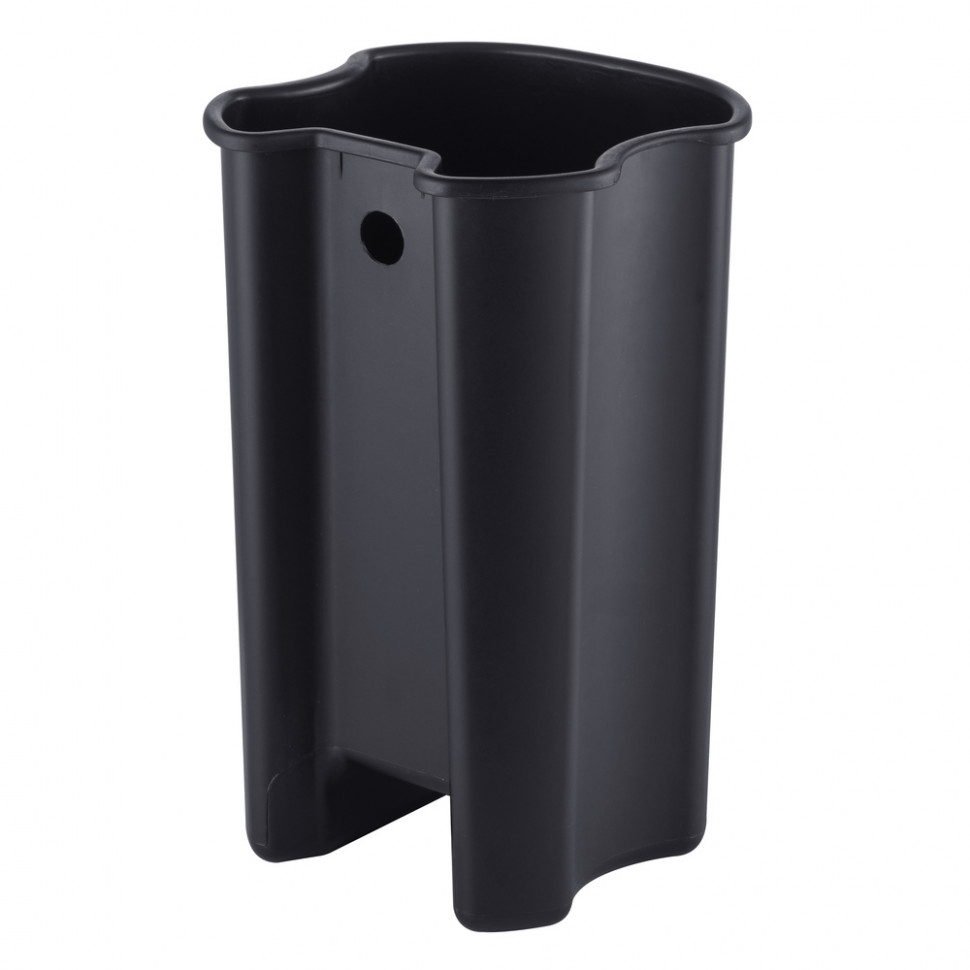 Відро для сміття з плавним закриттям овальне MIXXUS PREMIUM OLIVARY-TC0105 GRAPHITE 5 л (колір графіт) (MI7063)