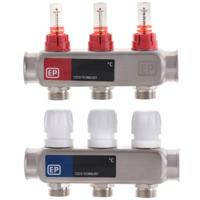 Колекторний блок з расxодомерамі Europroduct EP.S1110-03 1 &quot;x3 (EP4979)