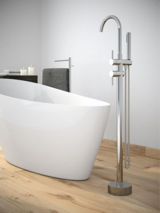 Змішувач до ванни вільностоячий ILLUSION II хром